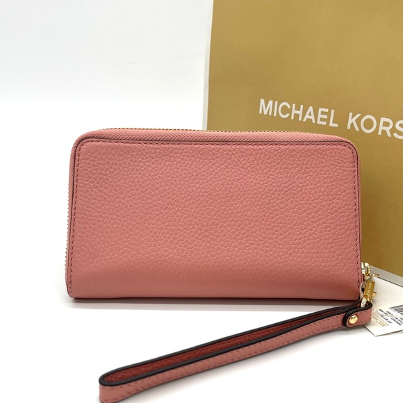 Michael Kors Large Phone Case Wallet Wristlet - Picture 2 of 5